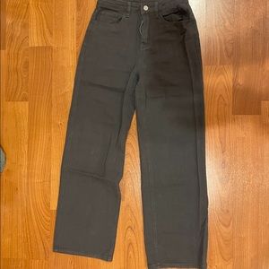 highrise black jeans